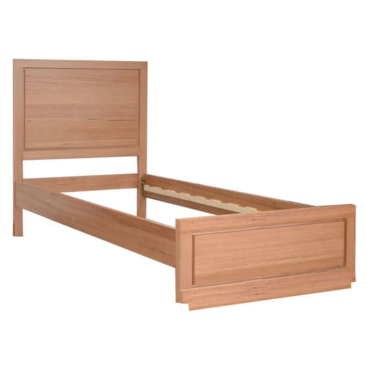 ZAFRAN MESSMATE TIMBER SINGLE BED - NATURAL - MyChocolateWood