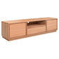 Zafran Messmate Timber 2-Door 1-Drawer TV Unit 200cm