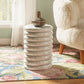 QUASAR SOLID MARBLE SIDE TABLE/LAMP TABLE/ACCENT TABLE - MyChocolateWood
