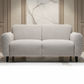 BARBOUR FABRIC 2-SEATER SOFA CHAMPAGNE - MyChocolateWood