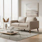 THORNA 2-SEATER REAL LEATHER SOFA WHEAT