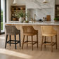 Jenalli Hamptons Rattan Counter Stool