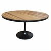 QUENTIN ROUND DINING TABLE IN RECYCLED ELM & IRON  140CM DIAMETER (Copy)