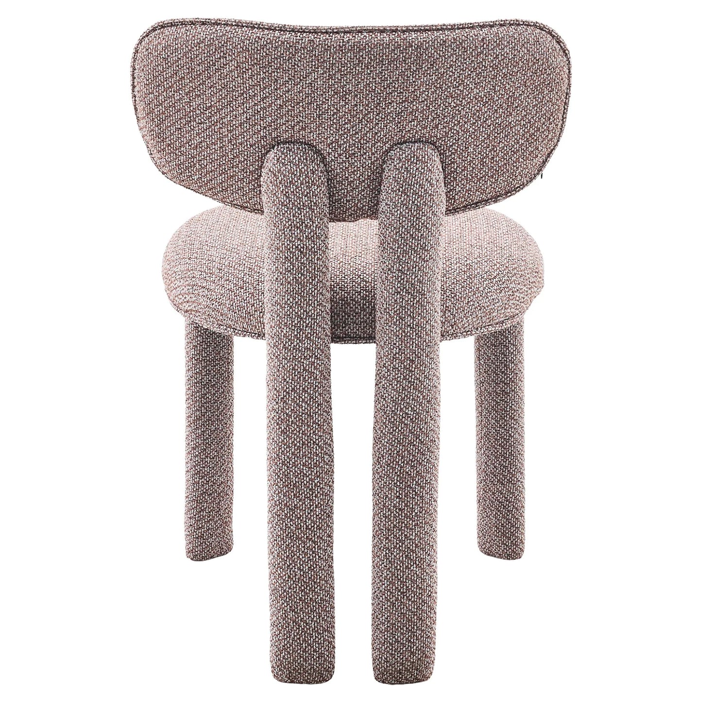 ASPEN FABRIC DINING CHAIR LIGHT CHERRY COLOUR