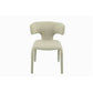 BYRD FABRIC DINING CHAIR IVORY - MyChocolateWood
