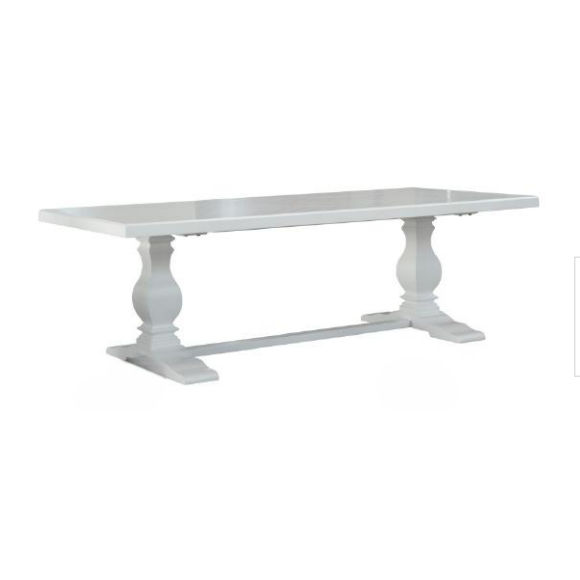 SHERBORNE ACACIA WOOD DINING TABLE 240CM - MyChocolateWood