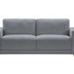 Yanni Fabric 3-Seater Sofa - Steel - MyChocolateWood
