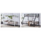 CURZON SINGLE OVER DOUBLE  BUNK BEDS WHITE - MyChocolateWood