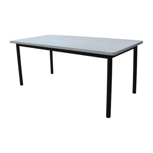 HAYLEY OUTDOOR COFFEE TABLE CONCRETE TABLE TOP 120CM