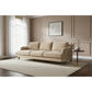 ORVIL-3-SEATER SOFA TAUPE VELVET - MyChocolateWood