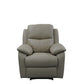 LANCY PREMIUM LEATHER 3 SEATER SOFA - 2 MANUAL RECLINERS+ 2-SINGLE MANUAL RECLINER  ARMCHAIRS WHEAT