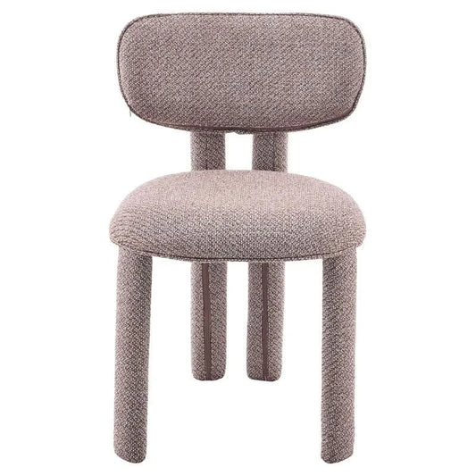 Aspen Fabric Dining Chair in Light Cherry