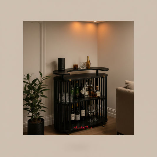 Marley Mango Wood Bar Table 110cm