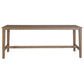 ATHENA EUCALYPTUS TIMBER OUTDOOR BAR TABLE NATURAL 240CM