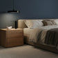 GATSBY WHITE CEDAR (MINDI WOOD) 2 DRAWER BEDSIDE TABLE NATURAL - MyChocolateWood