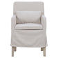 Begona Mahogany Timber Armchair - Natural