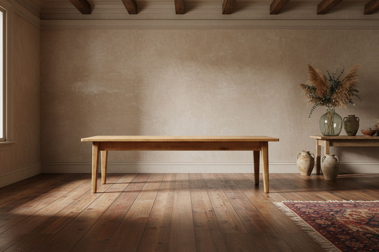 FITAN SOLID OAK BENCH NATURAL - 3 SIZES - MyChocolateWood