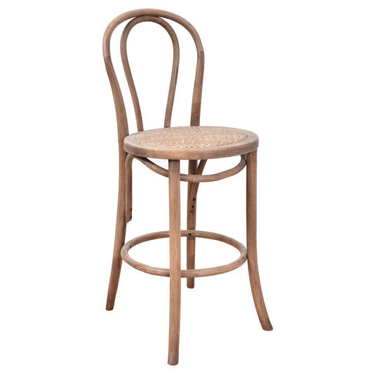 Maren Solid Oak Bar Stool/Counter Stool 42x48x104 Natural