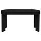 BRENTWOOD SOLID MINDI 2-DRAWER OVAL DESK BLACK - MyChocolateWood