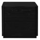 Gatsby Solid Mindi Timber bedroom setting in Black - Chocolate Wood
