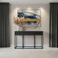 DIMANTA DESIGNER  3-DRAWER HALL TABLE/CONSOLE TABLE BLACK - MyChocolateWood