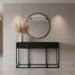 DIMANTA DESIGNER  3-DRAWER HALL TABLE/CONSOLE TABLE BLACK - MyChocolateWood