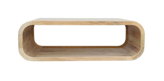 NIVAN  MANGO WOOD COFFEE TABLE  OCCASIONAL TABLE NATURAL - MyChocolateWood