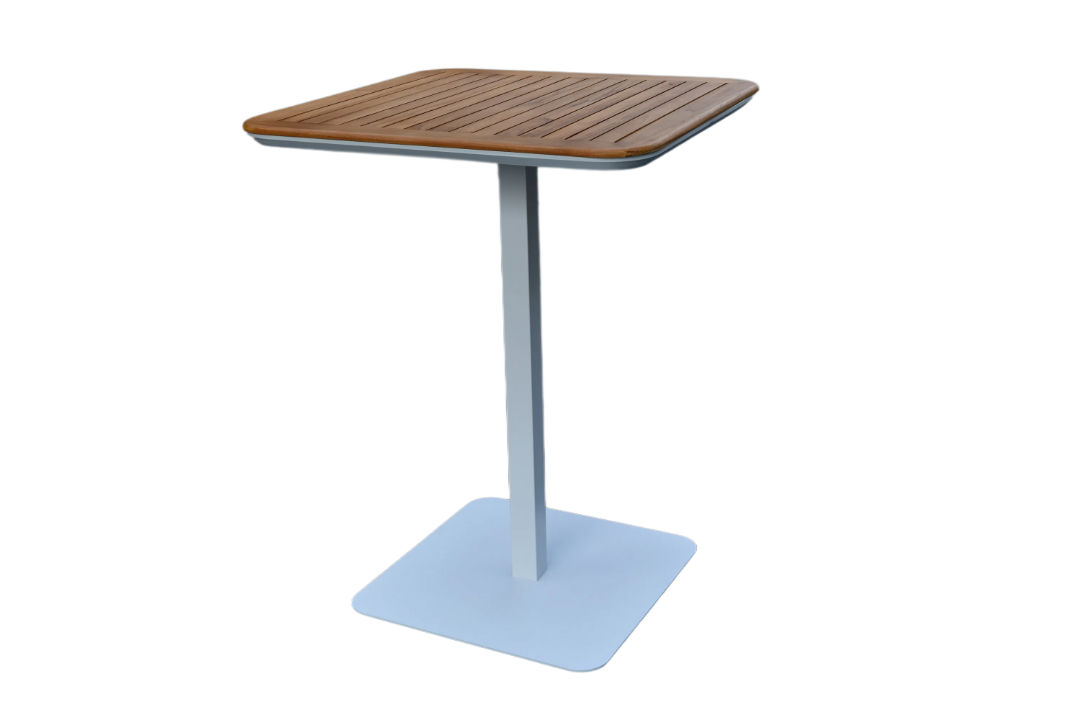 Bradley Outdoor Aluminium Bar Chair White