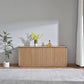 Denby Messmate Timber 4-Door Buffet/Sideboard Light Smoke
