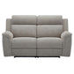 Camrose Fabric 2-Seater Electric Recliner Sofa Pebble