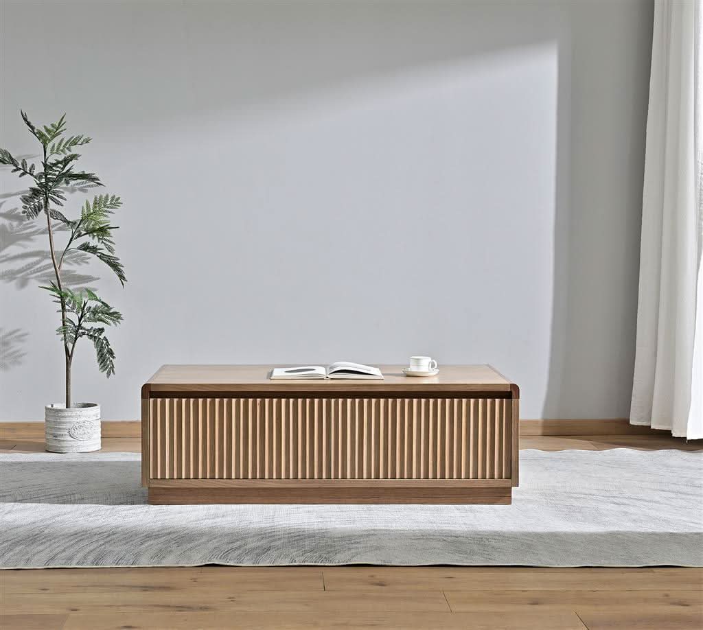 Denby Messmate Timber Coffee Table Light Smoke