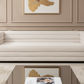 MEREDITH 3-SEATER BOUCLE SOFA WHITE - MyChocolateWood