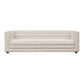 MEREDITH 3-SEATER BOUCLE SOFA WHITE - MyChocolateWood