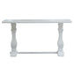 Sherborne Acacia wood console table by MyChocolateWood with a sleek design and smooth finish, ideal for hallway or living room decor.