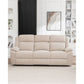 ALLOA FABRIC 3-SEATER ELECTRIC RECLINER SOFA BEIGE - MyChocolateWood