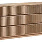 Denby Messmate Timber 6-Drawer Dresser Light Smoke