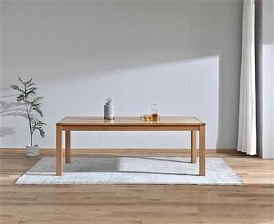 Denby 9 Pce. Messmate Timber Dining Table Light Smoke 210cm/8 Dolores Fabric Dining Chairs