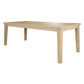 ATHENA EUCALYPTUS TIMBER 9-PIECE OUTDOOR SET CREAM/WHITEWASH