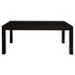 Tanaka Solid Mahogany Dining Table, 180cm in Chocolate - Chocolate Wood