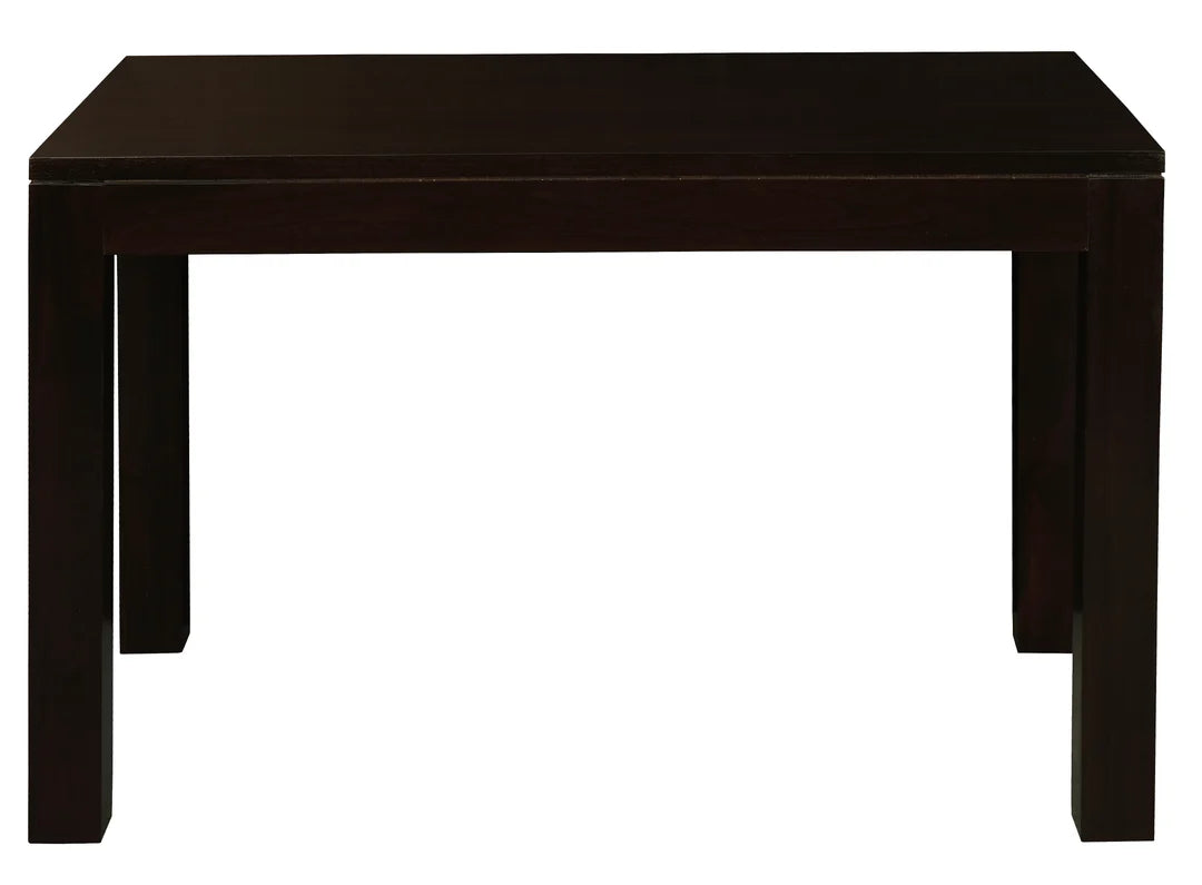 TANAKA SOLID MAHOGANY DINING TABLE IN CHOCOLATE 150CM - MyChocolateWood