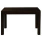 Tanaka Solid Mahogany Dining Table, 150cm in Chocolate - Chocolate Wood
