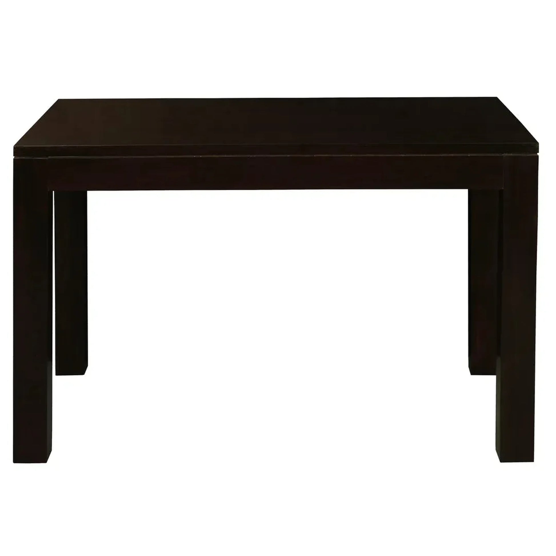 Tanaka Solid Mahogany Dining Table, 150cm in Chocolate - Chocolate Wood