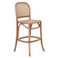 Dumas Solid Oak Bar Stool/Counter Stool 43x53x101 Natural
