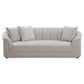 Andrella Fabric 3-Seater Sofa Beige