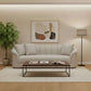 Andrella Fabric 3-Seater Sofa Beige