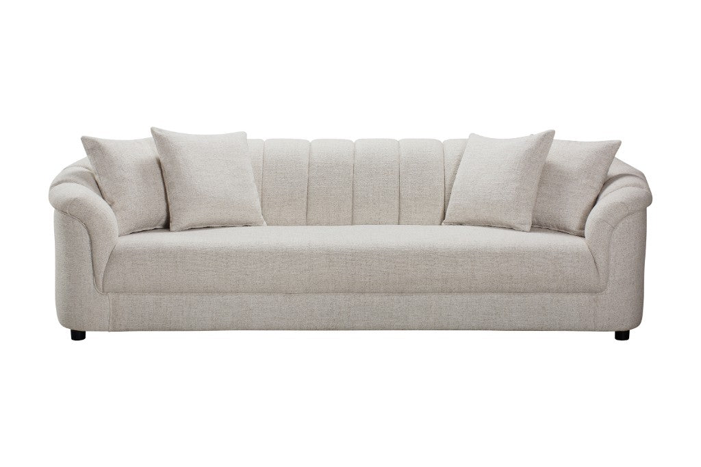 WALDEN FABRIC 4-SEATER SOFA BEIGE