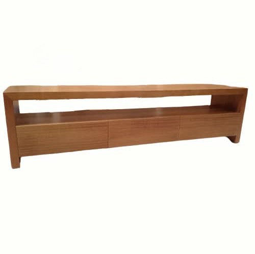 LANNA LOWLINE 3 DRAWER TV/ENTERTAINMENT UNIT IN TASSIE OAK
