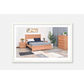 Jonfu Messmate Timber 4-Piece Bedroom Suite — King Bed, Tallboy & 2 Bedside Tables