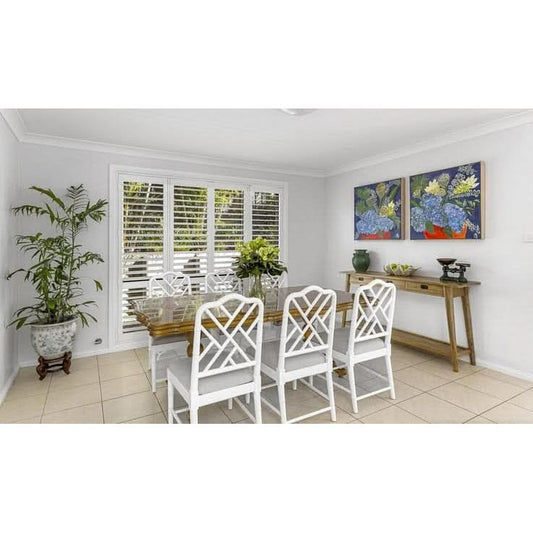 FITAN SOLID OAK  3-DRAWER CONSOLE TABLE/HALL TABLE 160CM NATURAL - MyChocolateWood