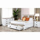 Jaxon Acacia Wood King Bedroom Package — Bed, Dresser & 2 Bedside Tables